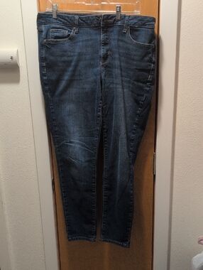 Dark Wash Skinny Jeans.Sonoma Brand. 14 Regular.